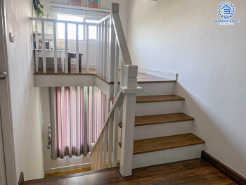 *****บ้านเดี่ยวมือสองย่านนนทบุรี ม.คุณาภัทร7 บ้านกล้วย-ไทรน้อย หลังมุม เนื้อที่กว้างขวางมากถึง 54.1 ตร.ว. ฟังก์ชัน 3 ห้องนอน 3 ห้องน้ำ ที่จอดรถ 2 คัน บนทำเลแห่งการเดินทาง ใกล้รถไฟฟ้าสายสีม่วง "สถานีคลองบางไผ่" และเซ็นทรัลเวสต์เกต